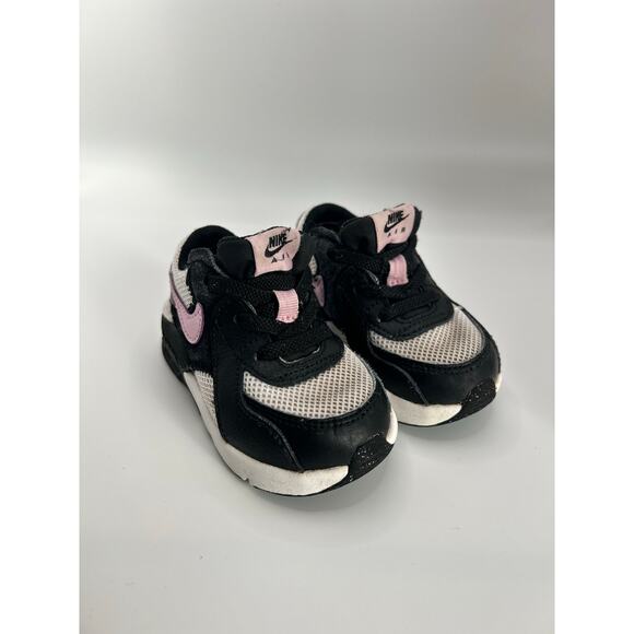Nike Other - Nike Air Max Excee TD Black Light Arctic Pink Slip On Shoe Toddler Girl Size 5C
